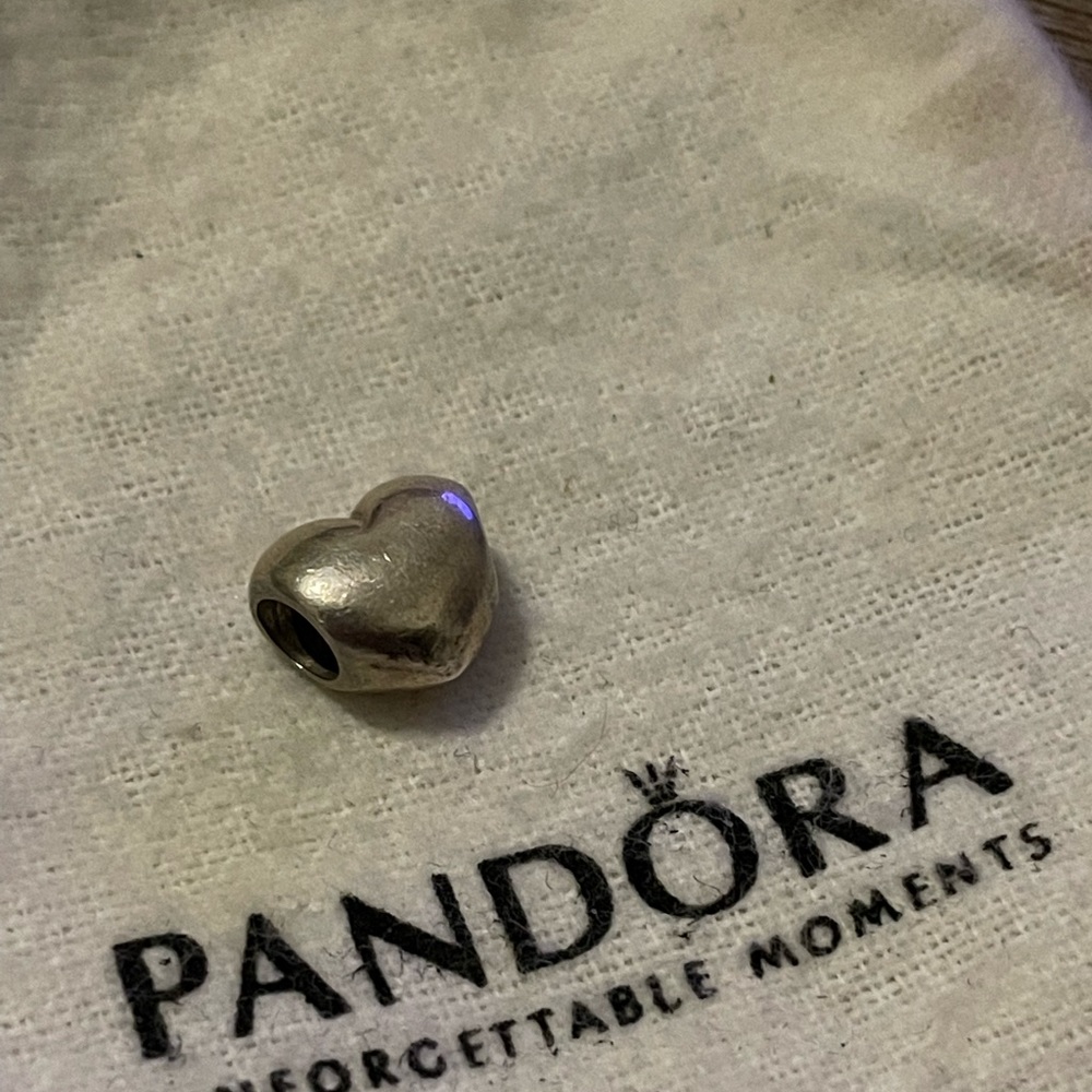 Pandora Heart Charm previously loved